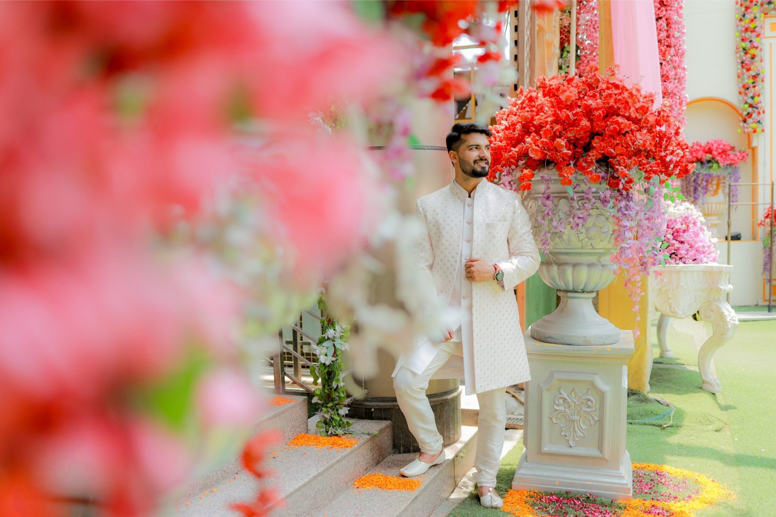 Pre-wedding couple shoot near Indore